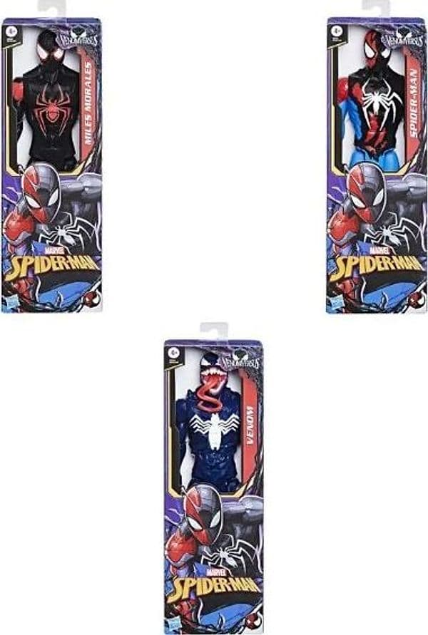 Hasbro - Spider-Man Versus Venom Titan Heroes assortito - 2