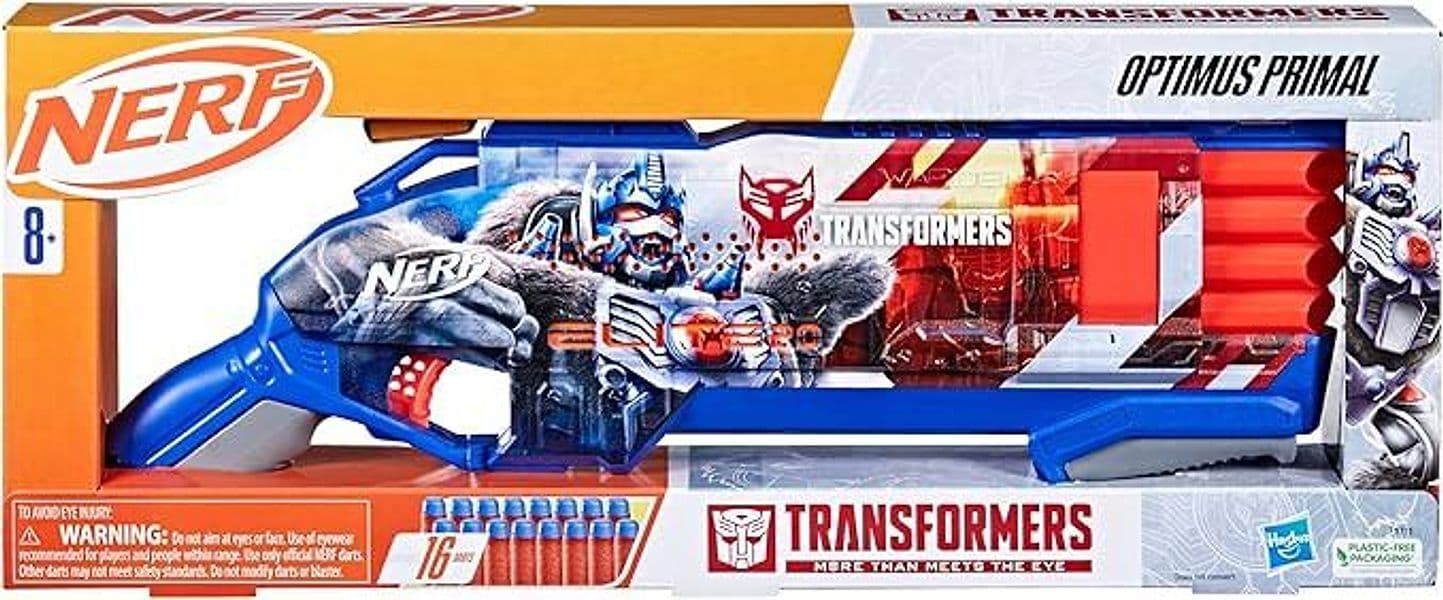 Hasbro - Nerf Transformers Optimus Primal Dart Blaster - 3