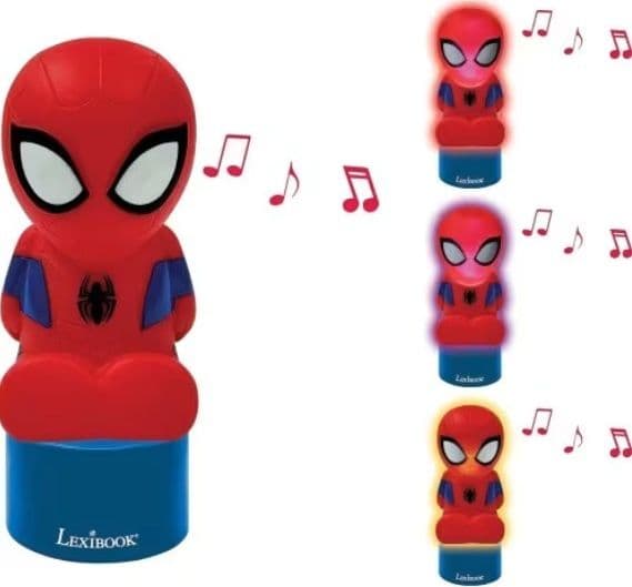 Lexibook - Luce Notturna con Altoparlante Spiderman in Luci notturne per bambini Centro Bimbo - Siderno, commercioVirtuoso.it