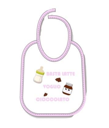 Mella Kids - Bavaglino con frase 100% Cotone - 29