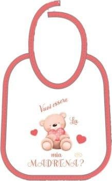 Mella Kids - Bavaglino con frase 100% Cotone - 31