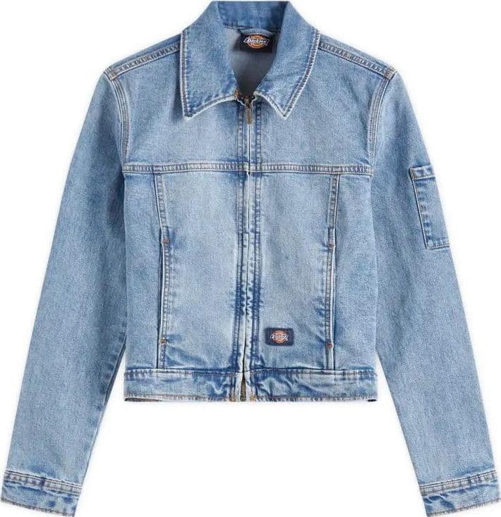 Dickies Giacca Denim Slim Jkt Rinsed Faded Blue – Colore come da foto