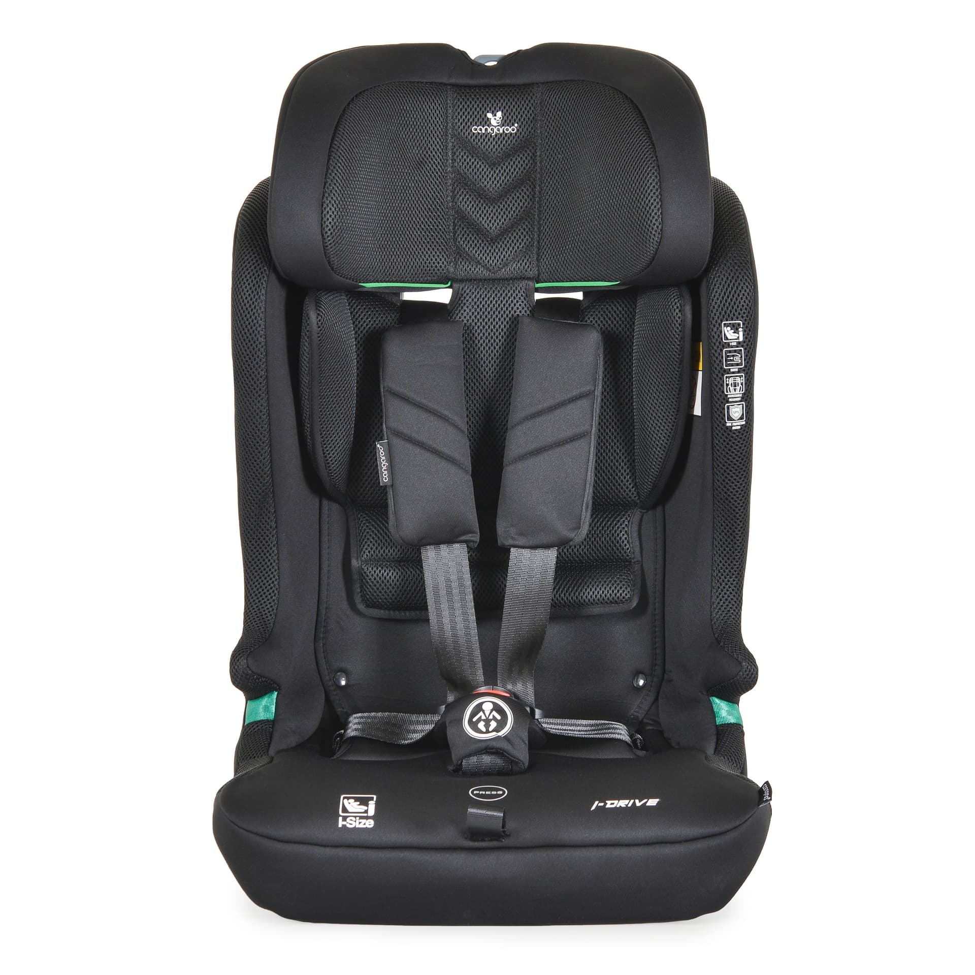 Cangaroo - Seggiolino auto Baby iDrive Phantom Black - 3