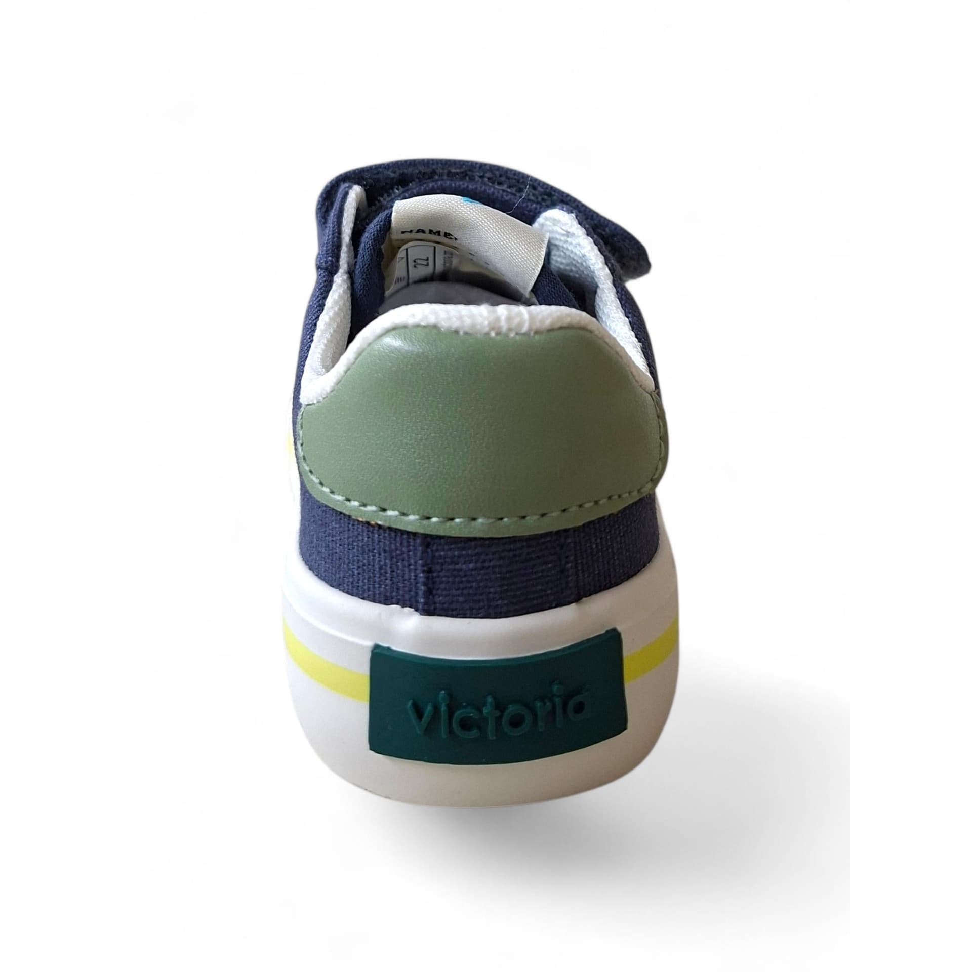 Sneakers bambino Victoria Tribu blue tela doppio velcro multicolor in Ballerine Scarpetteria Gica - Trani, commercioVirtuoso.it