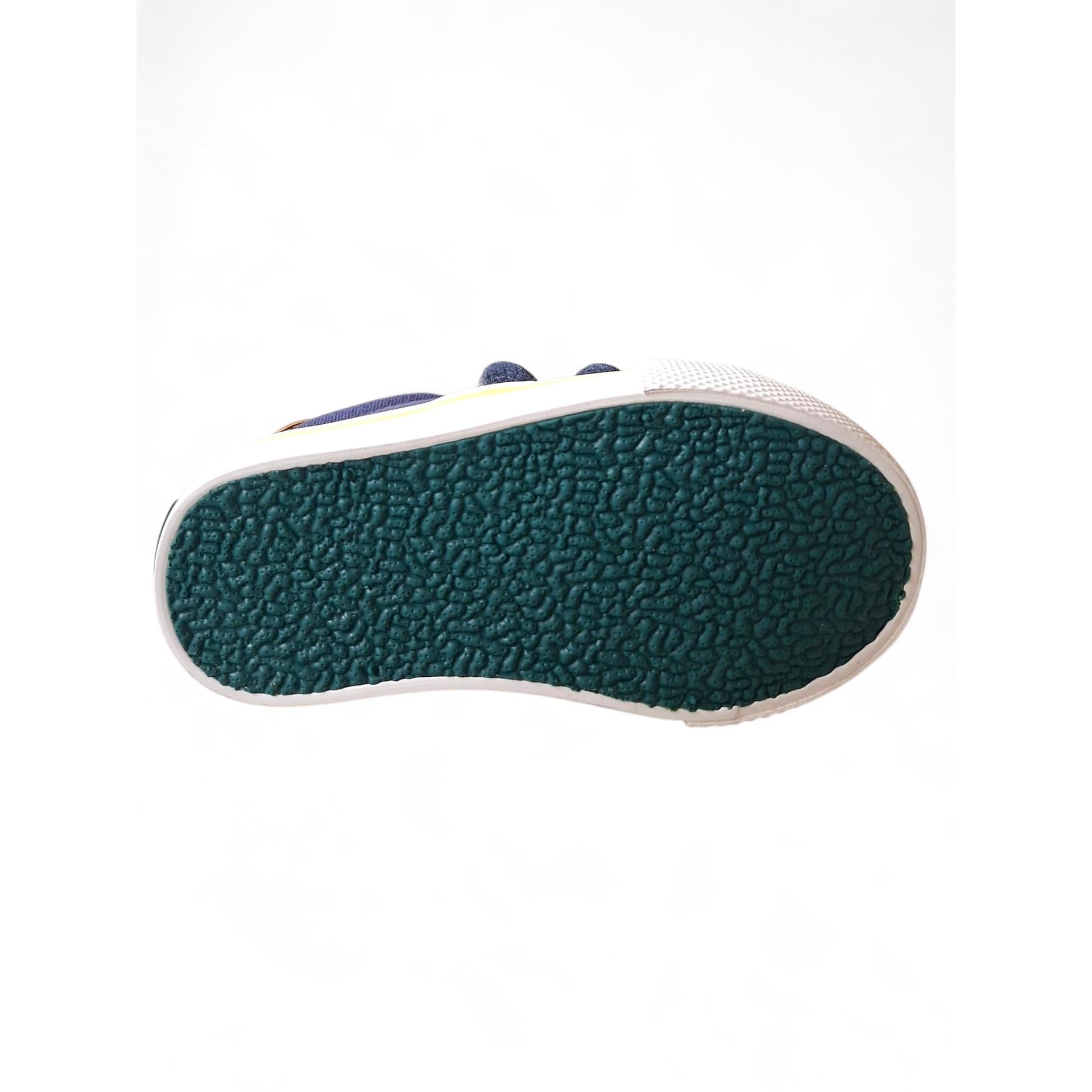 Victoria Tribu Sneakers Bambino Blue – Celeste Verde Giallo con Doppio Velcro e Punta Rinforzata | Taglie 22-30 - 5
