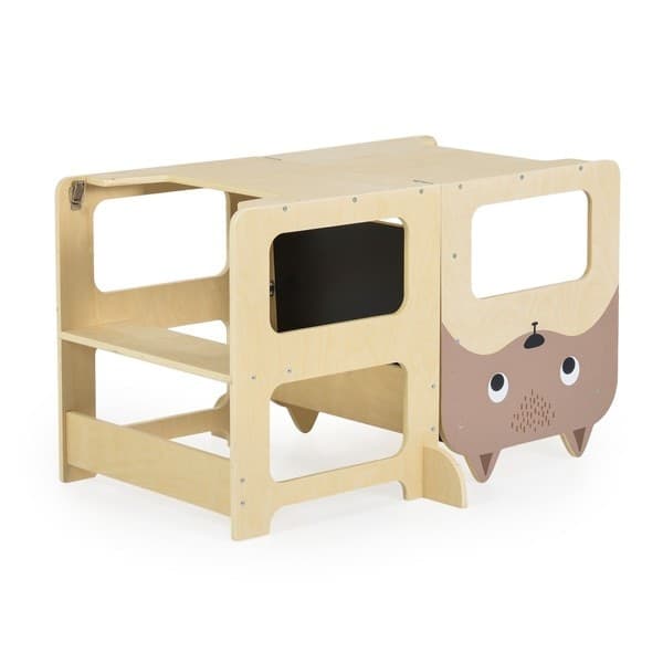 Cangaroo - Torre di apprendimento in legno 3 in 1 Moni  24446 - 5