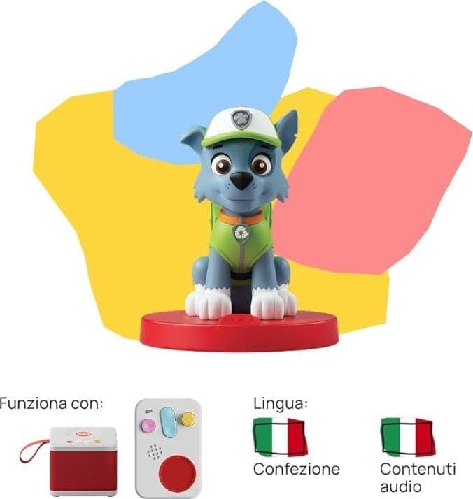 Faba - Personaggio Sonoro PAW Patrol La squadra dei cuccioli: Rocky FFR15305 - 3