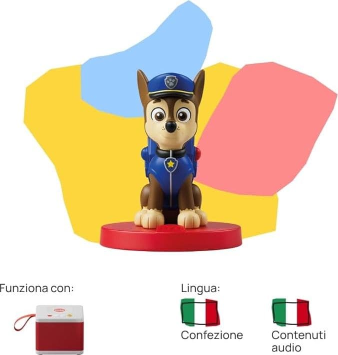 Faba - Personaggio Sonoro PAW Patrol La Squadra dei Cuccioli: Chase FFR15301 - 3
