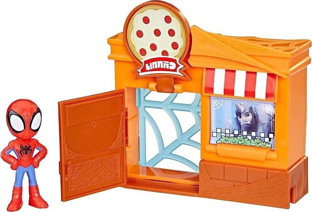 Spidey Pizzeria Playset City blocks - 3