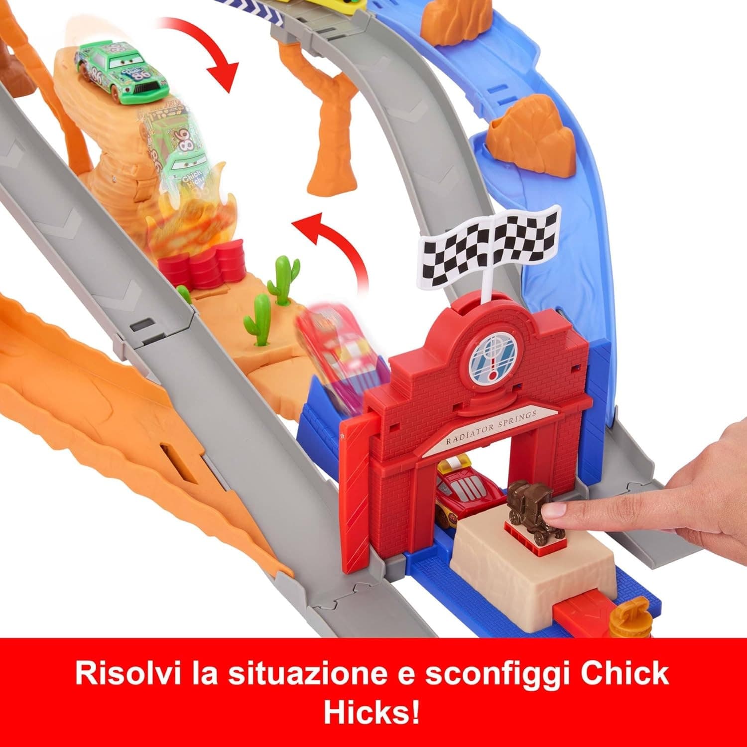 Mattel - Cars Sfreccia e Soccorri JFL57 - 5