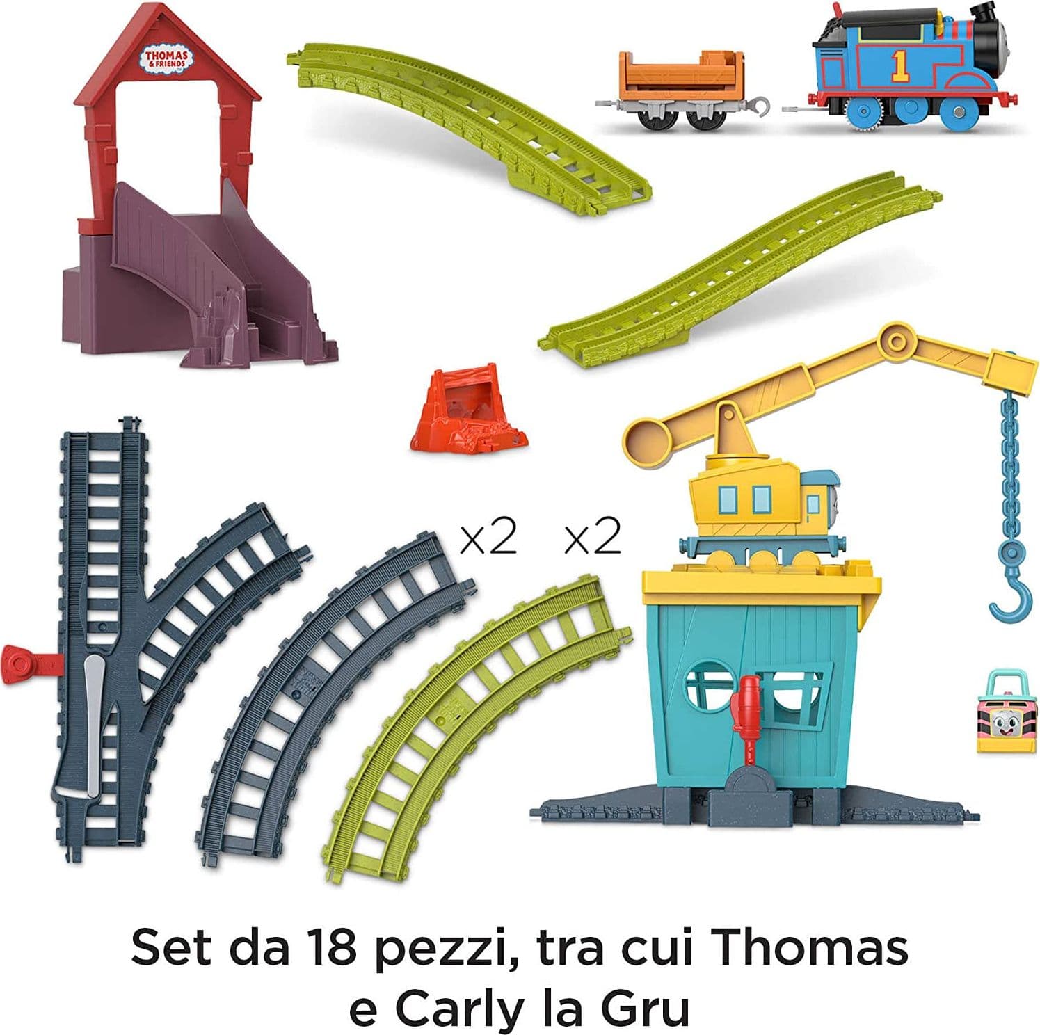 HDY58 - Thomas & Friends Il Trenino Thomas - Carica e Scarica Sandy - 5