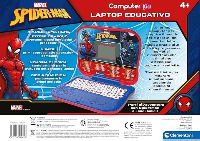 Clementoni - Computer Kid Spiderman - 16481 - 3