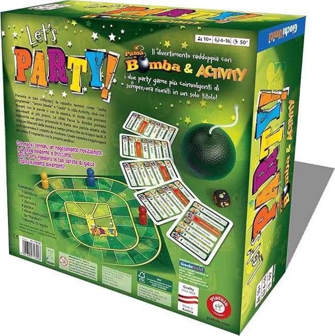 Giochi Uniti - Passa La Bomba ed Activity: Let's Party - 3
