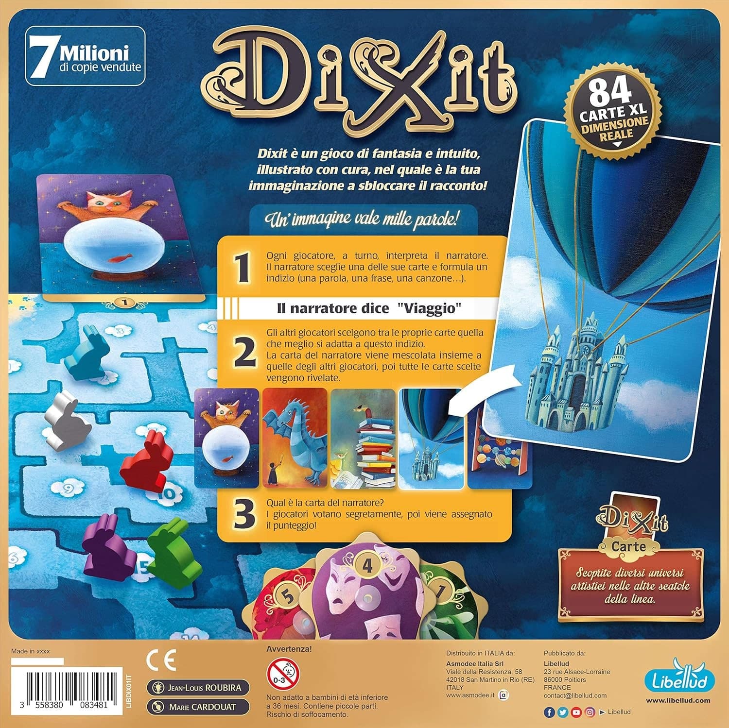 Asmodee - Gioco da tavolo Dixit - 6