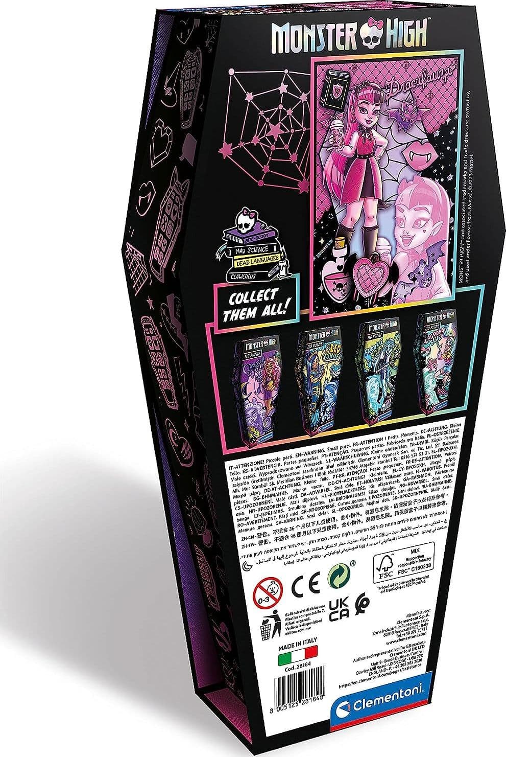 28184 - Monster High Draculaura - 150 Pezzi - 5