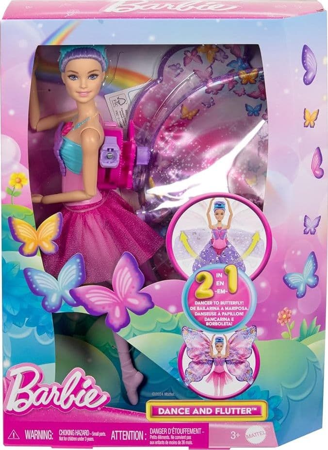 Barbie - Ballerina Ali Scintillanti HXJ10 in Teste da truccare e pettinare Centro Bimbo - Siderno, commercioVirtuoso.it