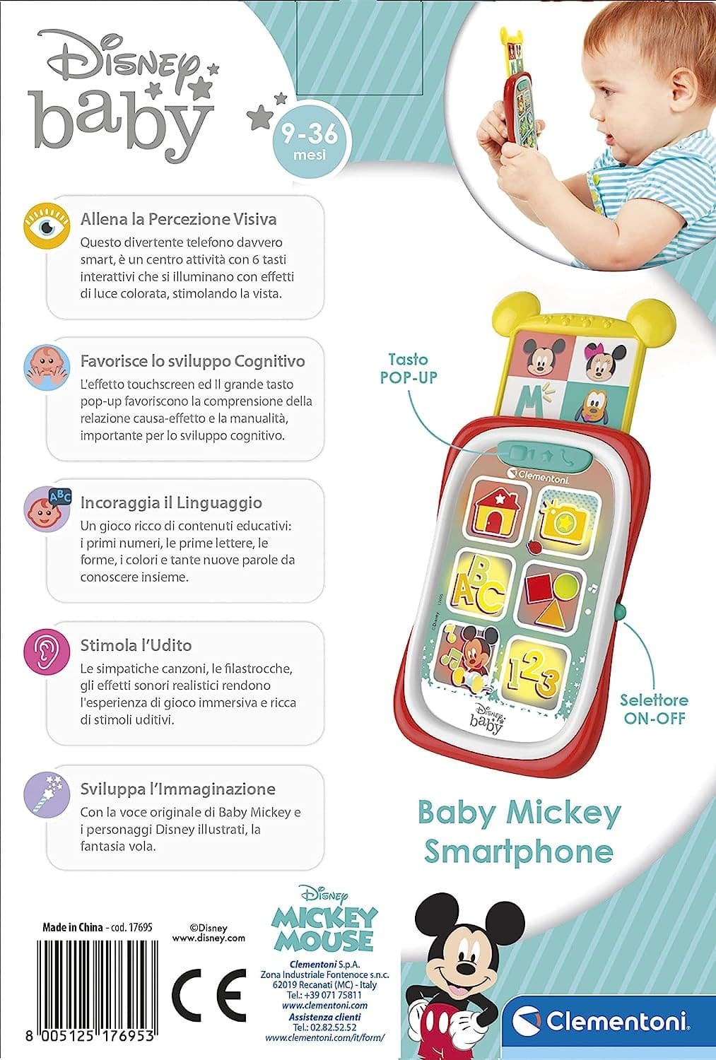 17695 - Disney Baby Mickey Telefono - 5
