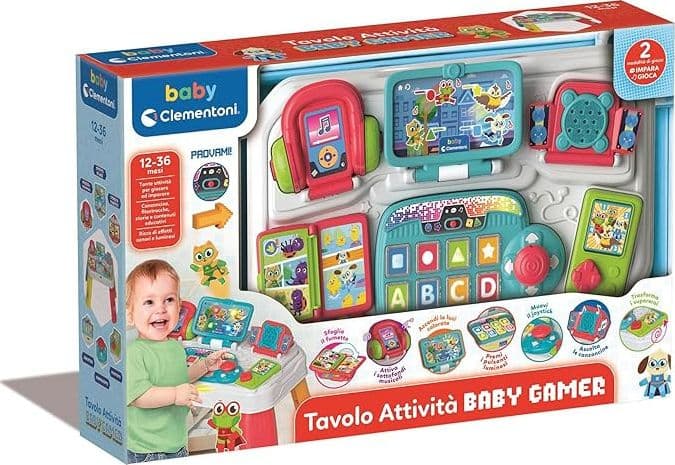 Clementoni Baby - Tavolo attività Baby Gamer 17547 - 4