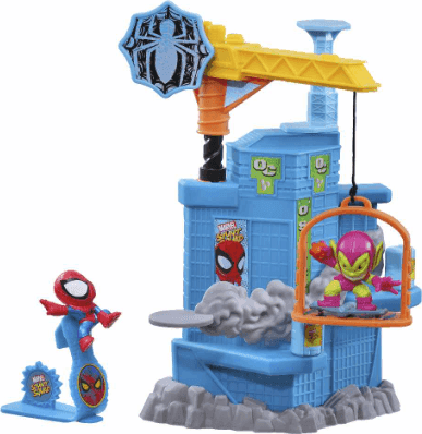 Avengers - Stunt figure and feature playset - Spider-man vs Green Goblin - 2