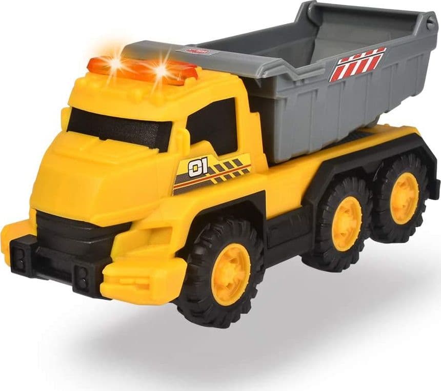 Dickie Toys - Camion con Cassone e luci e suoni 16 cm - 2
