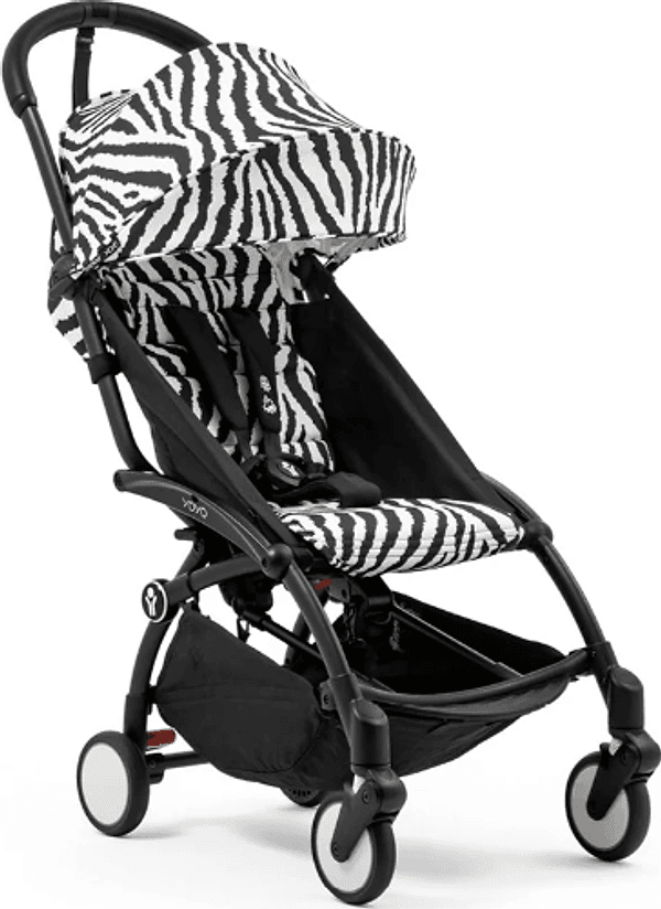 Stokke - Passeggino YOYO³ Telaio Nero con rivestimento incluso - 25