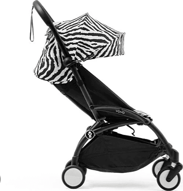 Stokke - Passeggino YOYO³ Telaio Nero con rivestimento incluso - 30