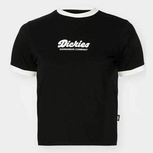 T-shirt Dickies Leviston Ringer W Black - 4