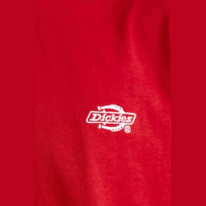 T-shirt Dickies Summerdale English Red in T-shirt Glad Store - Genova, commercioVirtuoso.it