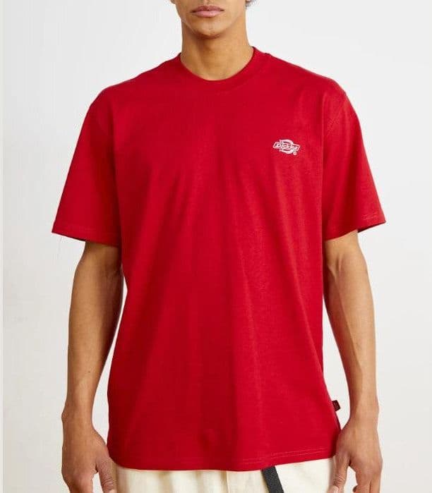 T-shirt Dickies Summerdale English Red - 3