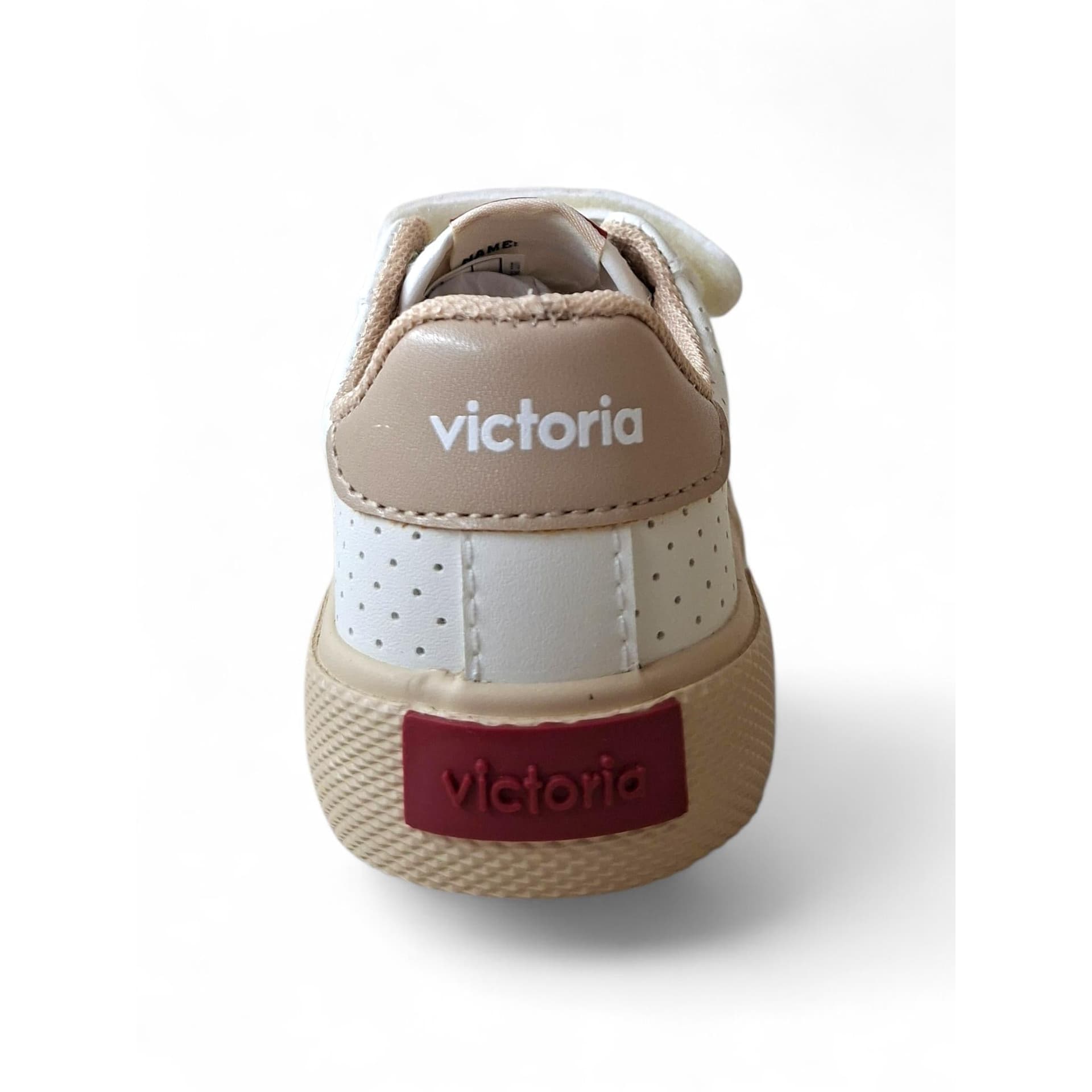 Sneakers bambino Victoria Tribu bianco pelle doppio velcro traspirante in Ballerine Scarpetteria Gica - Trani, commercioVirtuoso.it