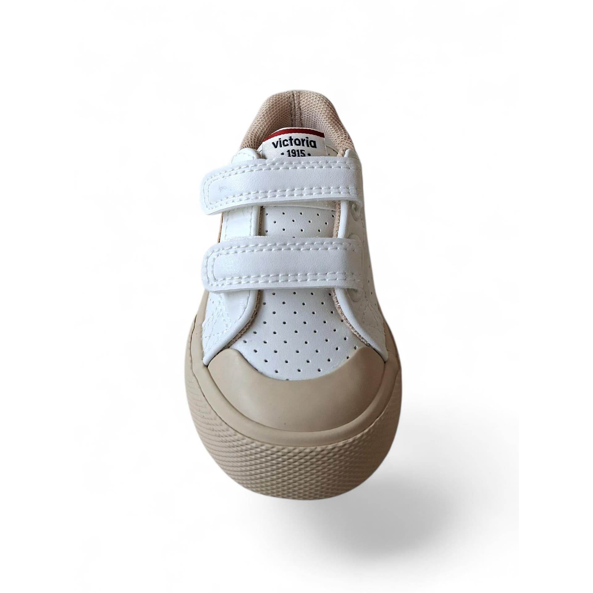 Sneakers bambino Victoria Tribu bianco pelle doppio velcro traspirante in Ballerine Scarpetteria Gica - Trani, commercioVirtuoso.it