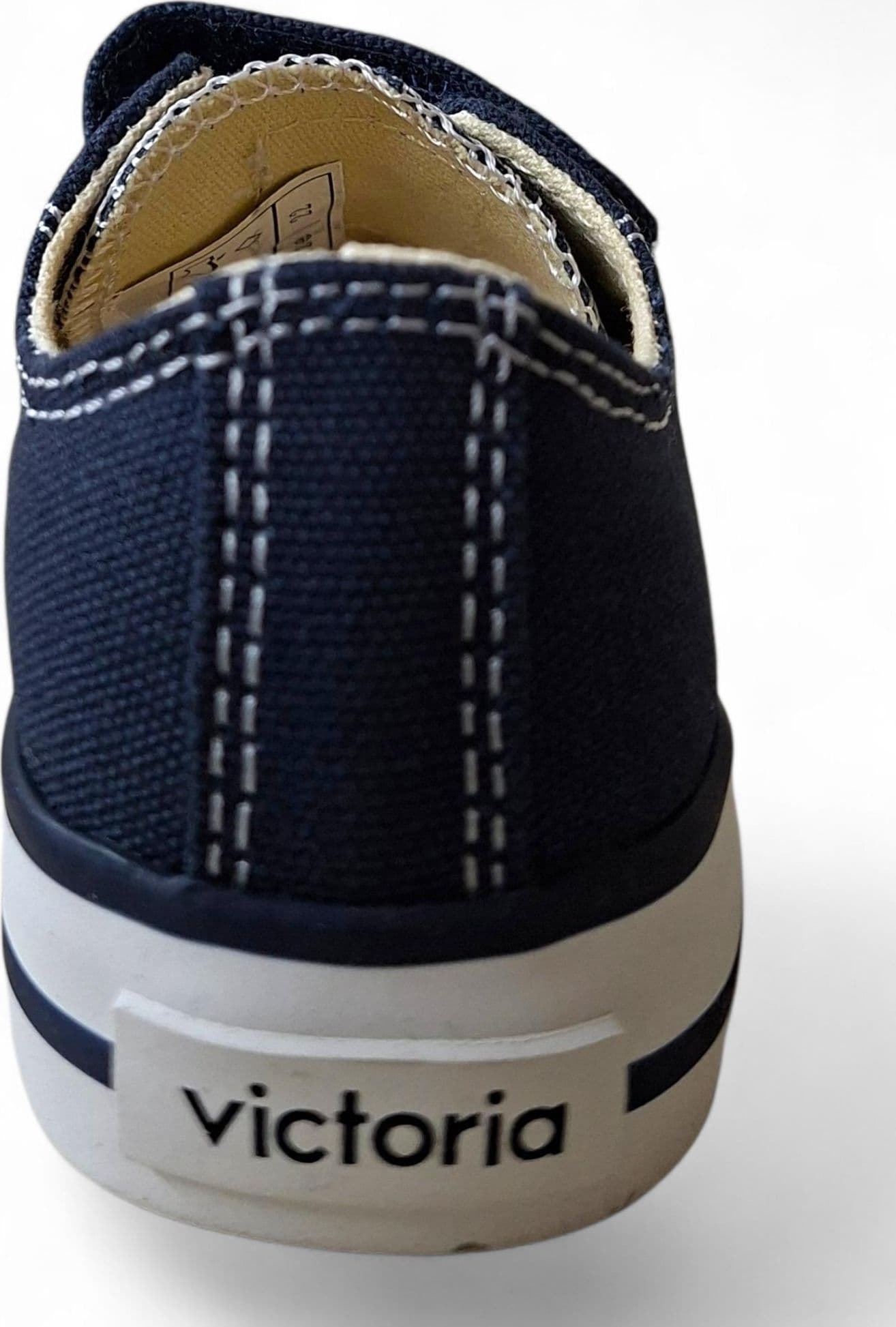 Sneakers bambino Victoria Tribu blue tela doppio velcro casual in Ballerine Scarpetteria Gica - Trani, commercioVirtuoso.it