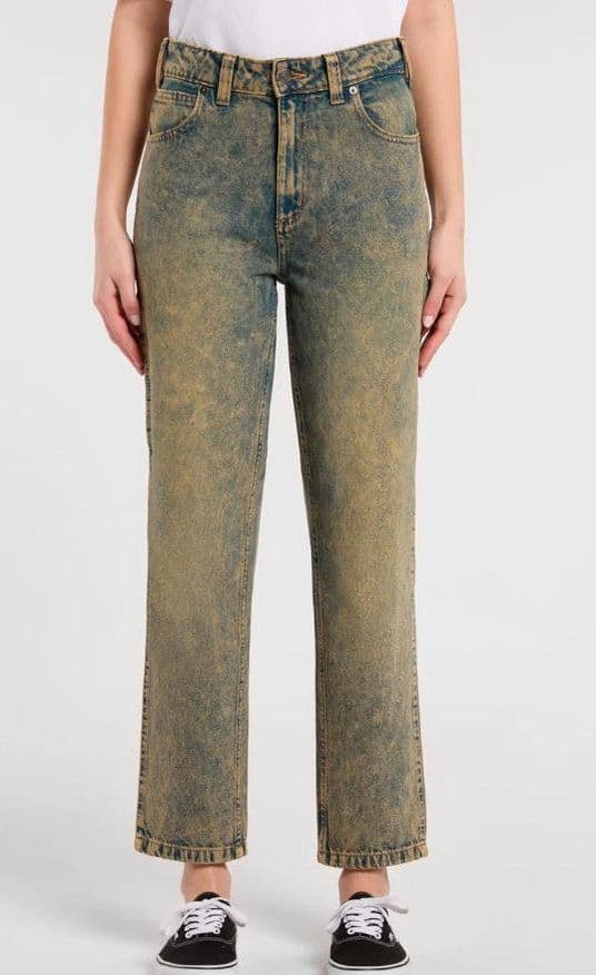 DIckies Pantalone Ellendale Denim Yellow in Pantaloni Glad Store - Genova, commercioVirtuoso.it