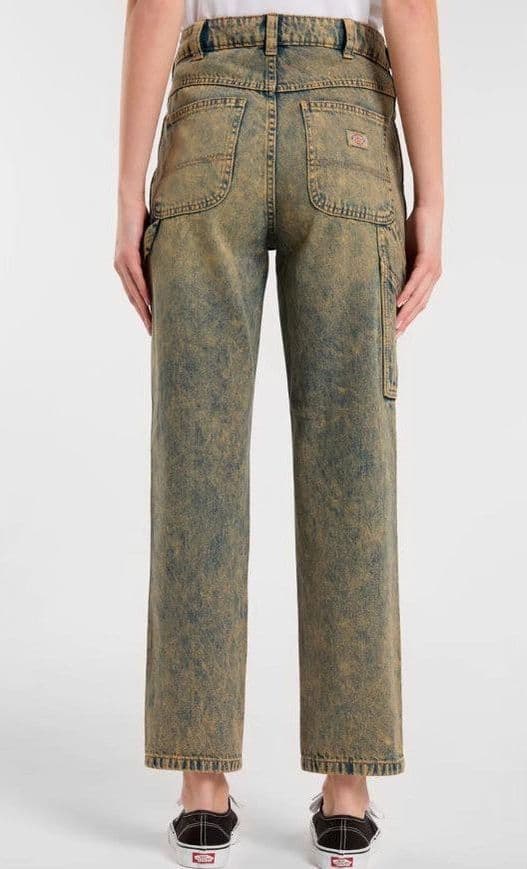 DIckies Pantalone Ellendale Denim Yellow in Pantaloni Glad Store - Genova, commercioVirtuoso.it