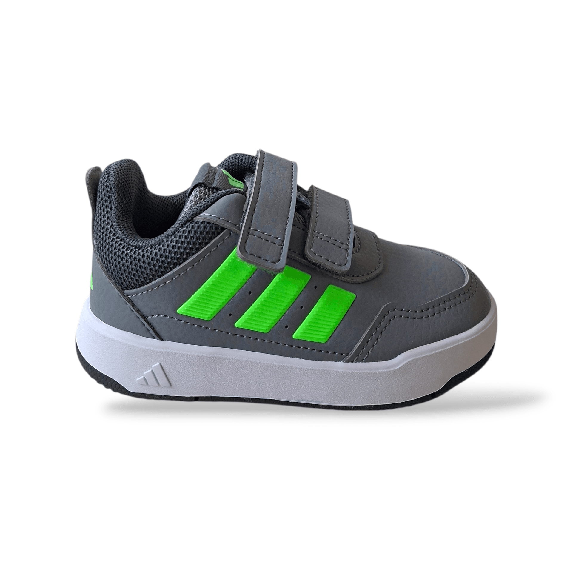 Sneakers bambino Adidas Tensaur Sport grigio verde sportive - 11