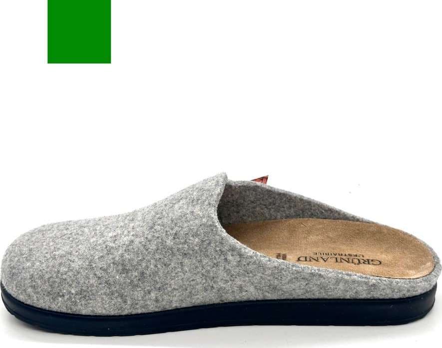 Grunland ciabatte uomo Pone in feltro di lana grigie in Pantofole Calzature Durello - Agna, commercioVirtuoso.it