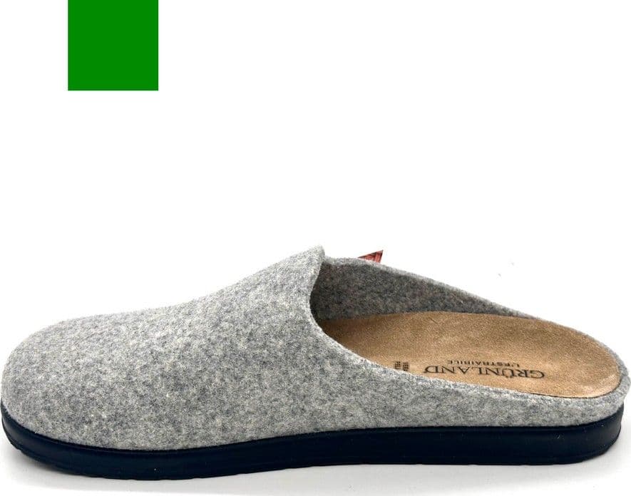 Grunland ciabatte uomo Pone in feltro di lana grigie in Pantofole Calzature Durello - Agna, commercioVirtuoso.it