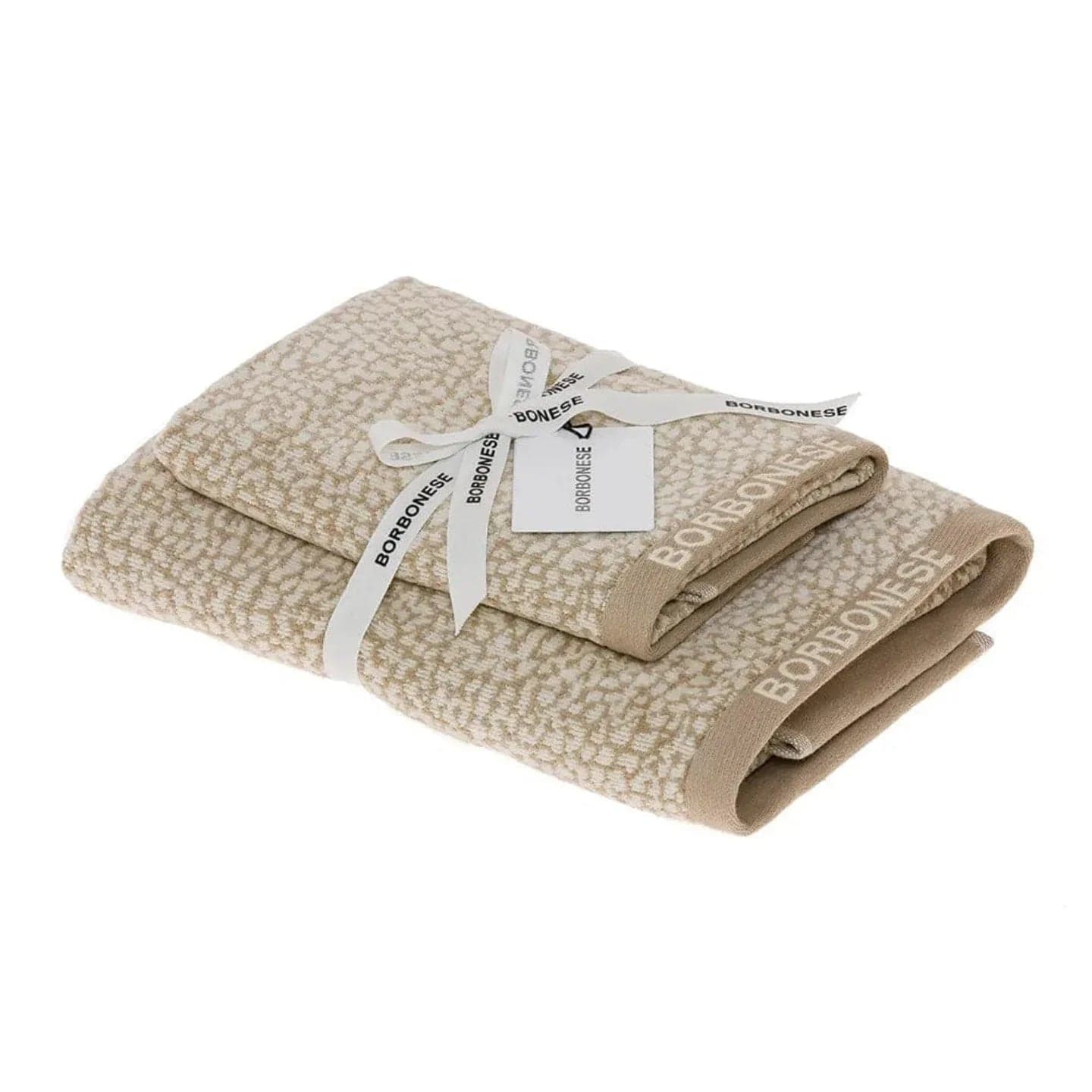 Set Asciugamani Borbonese Twist Op  Spugna di Cotone - 5