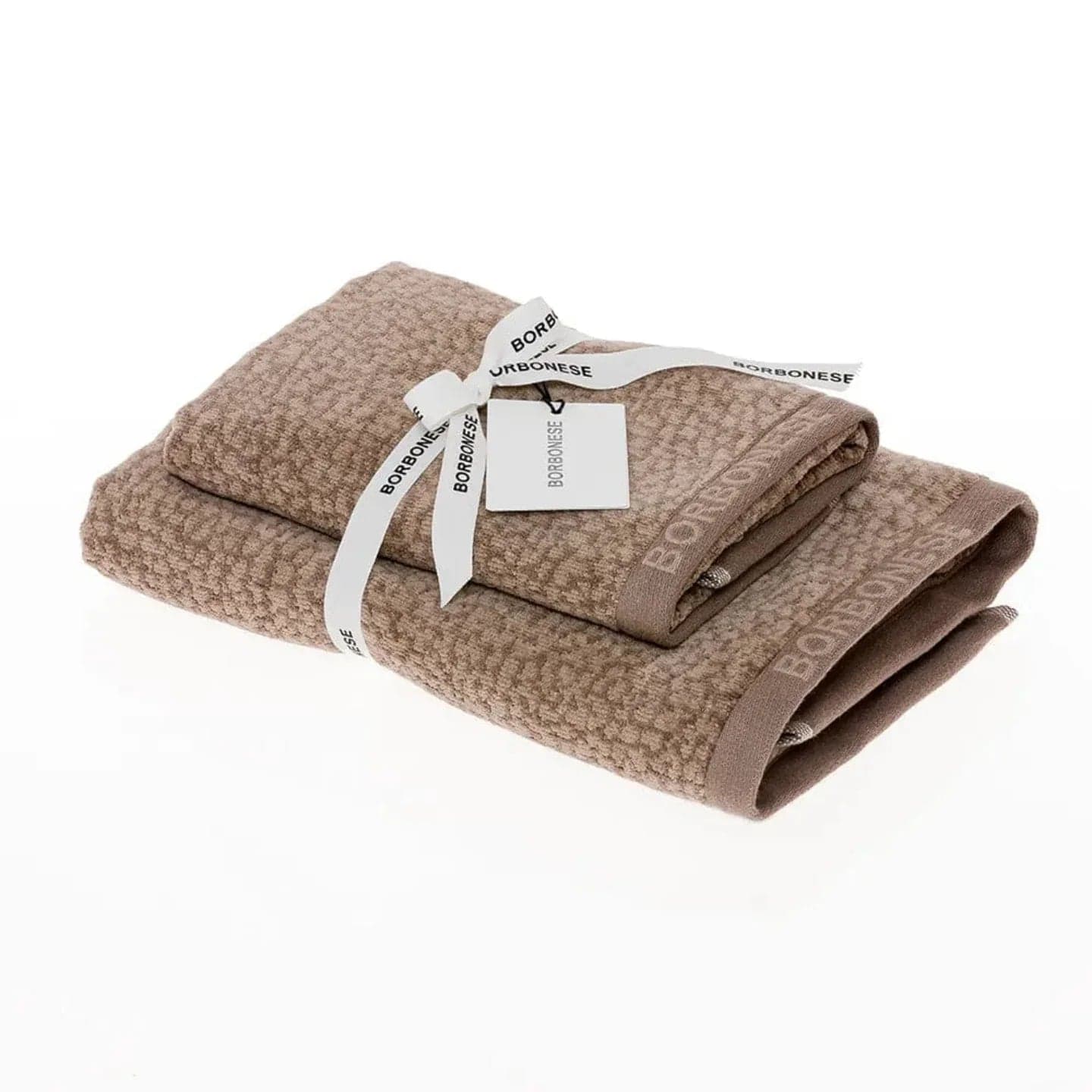Set Asciugamani Borbonese Twist Op  Spugna di Cotone - 3