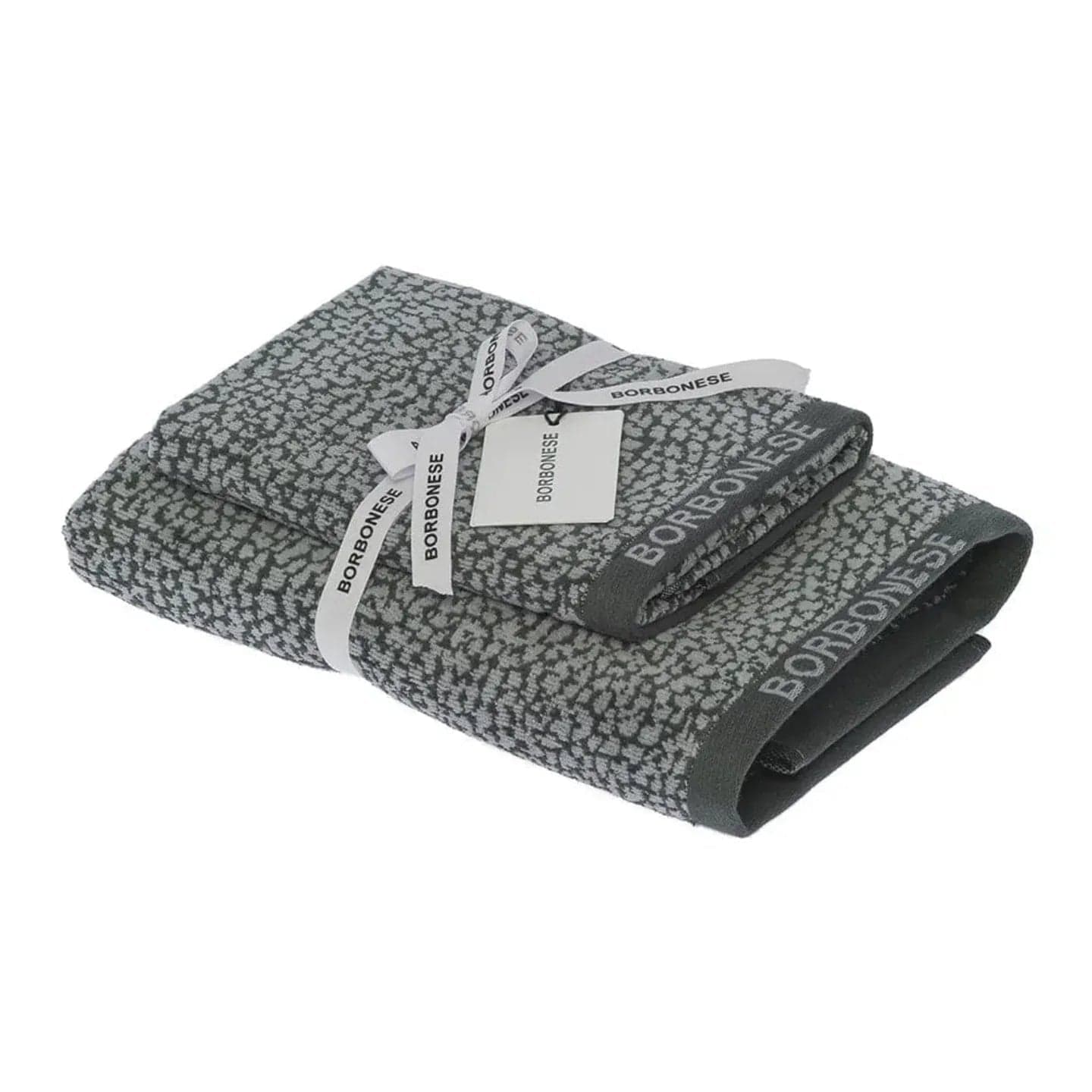 Set Asciugamani Borbonese Twist Op  Spugna di Cotone - 4