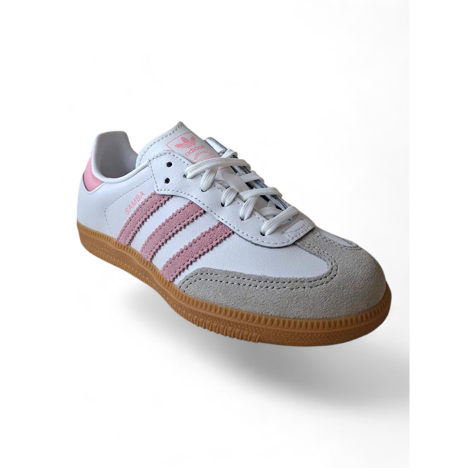 Sneakers bambina Adidas Samba bianco rosa sportive in Ballerine Scarpetteria Gica - Trani, commercioVirtuoso.it