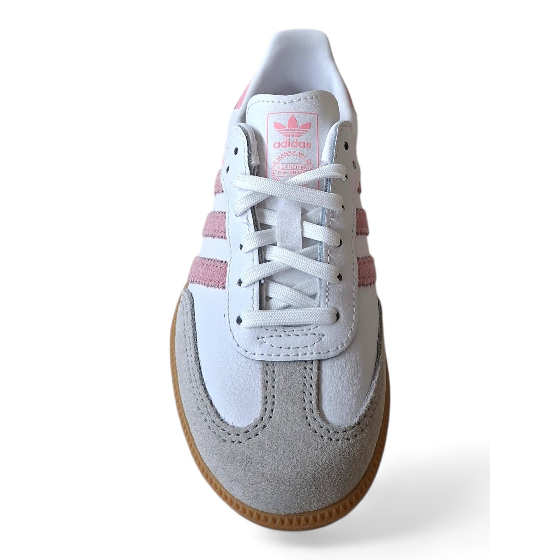 Sneakers bambina Adidas Samba bianco rosa sportive in Ballerine Scarpetteria Gica - Trani, commercioVirtuoso.it