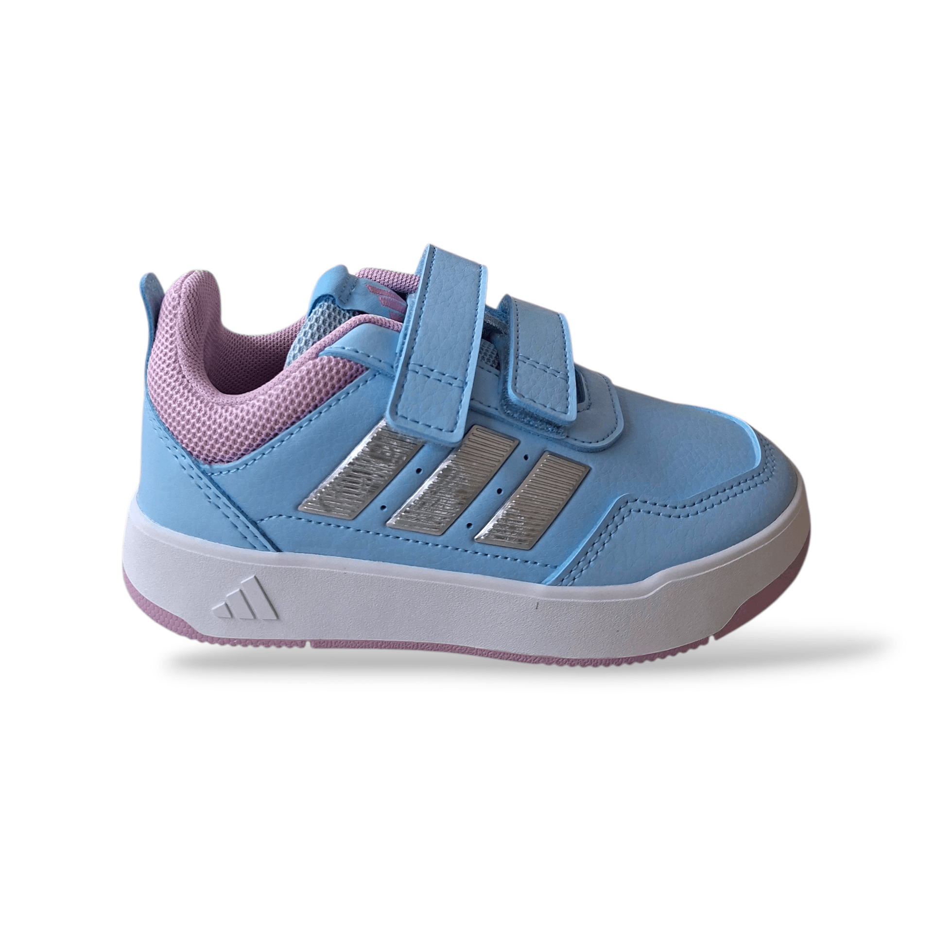 Sneakers bambina Adidas Tensaur Sport celeste rosa sportive - 12