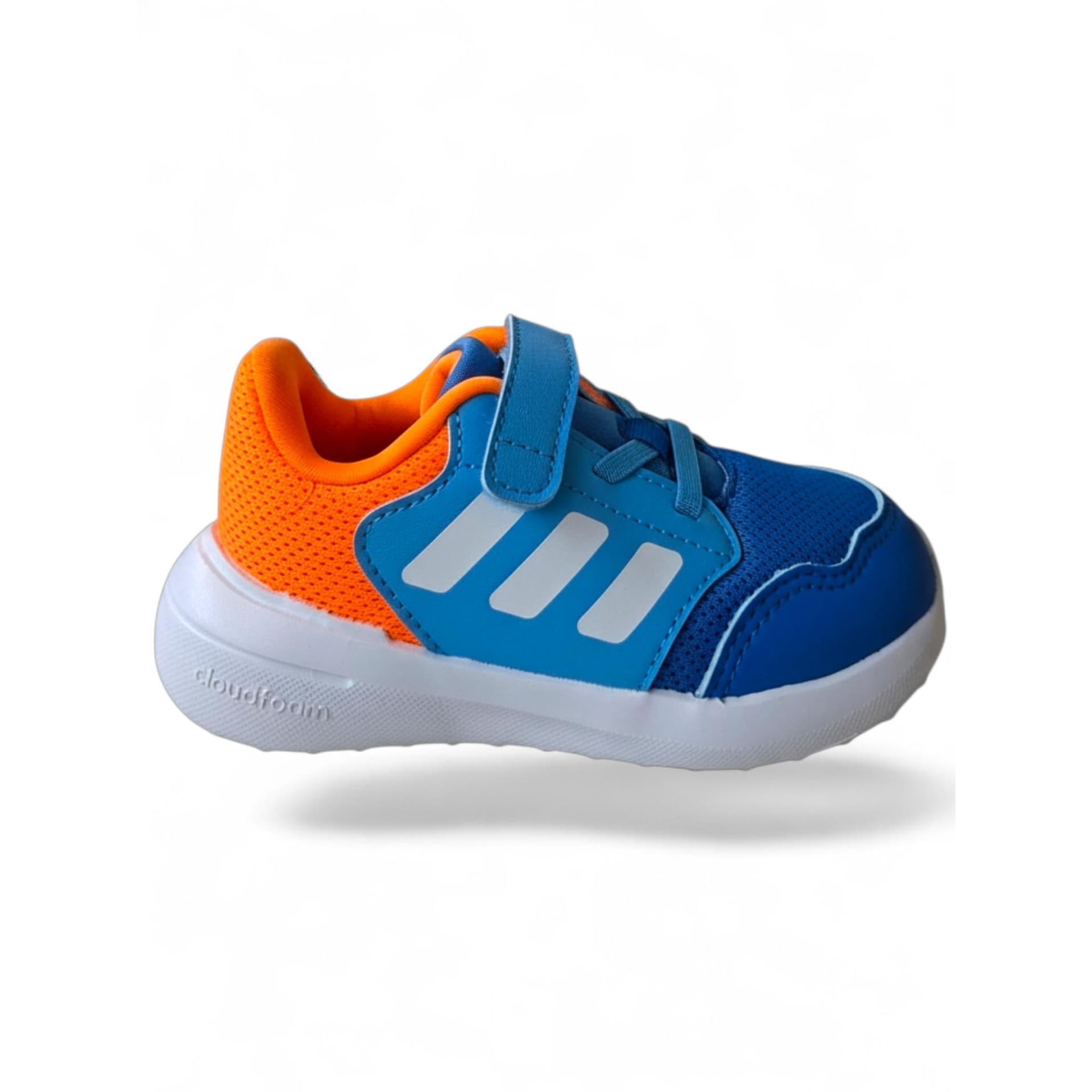 Adidas Tensaur Run 3.0 Bambino Blue Arancione Bianco | Scarpe Sportive con Velcro Primavera Estate - 11