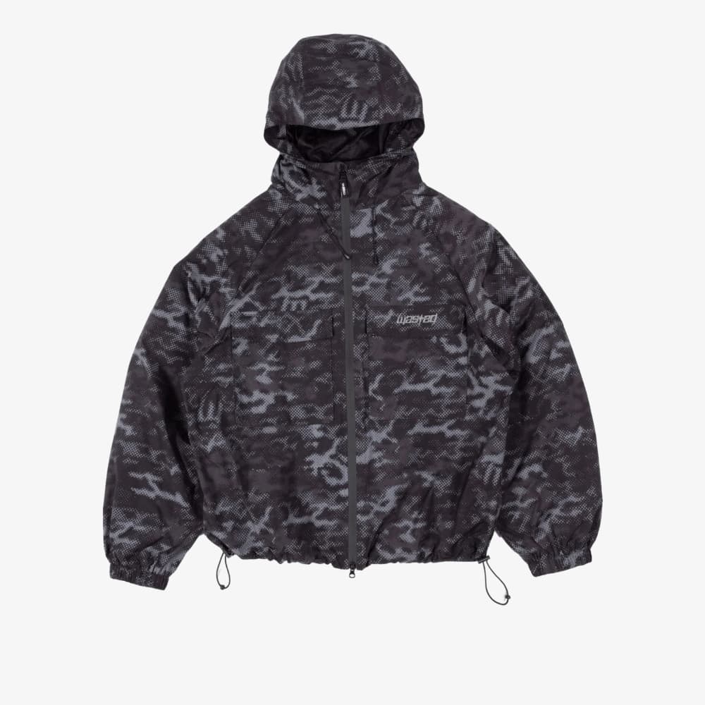 Giacca Wasted Paris Digicamo Camo Black