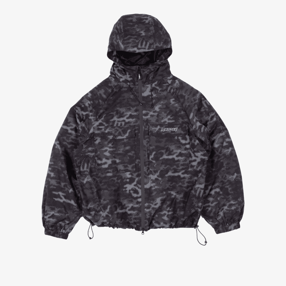 Giacca Wasted Paris Digicamo Camo Black - 5