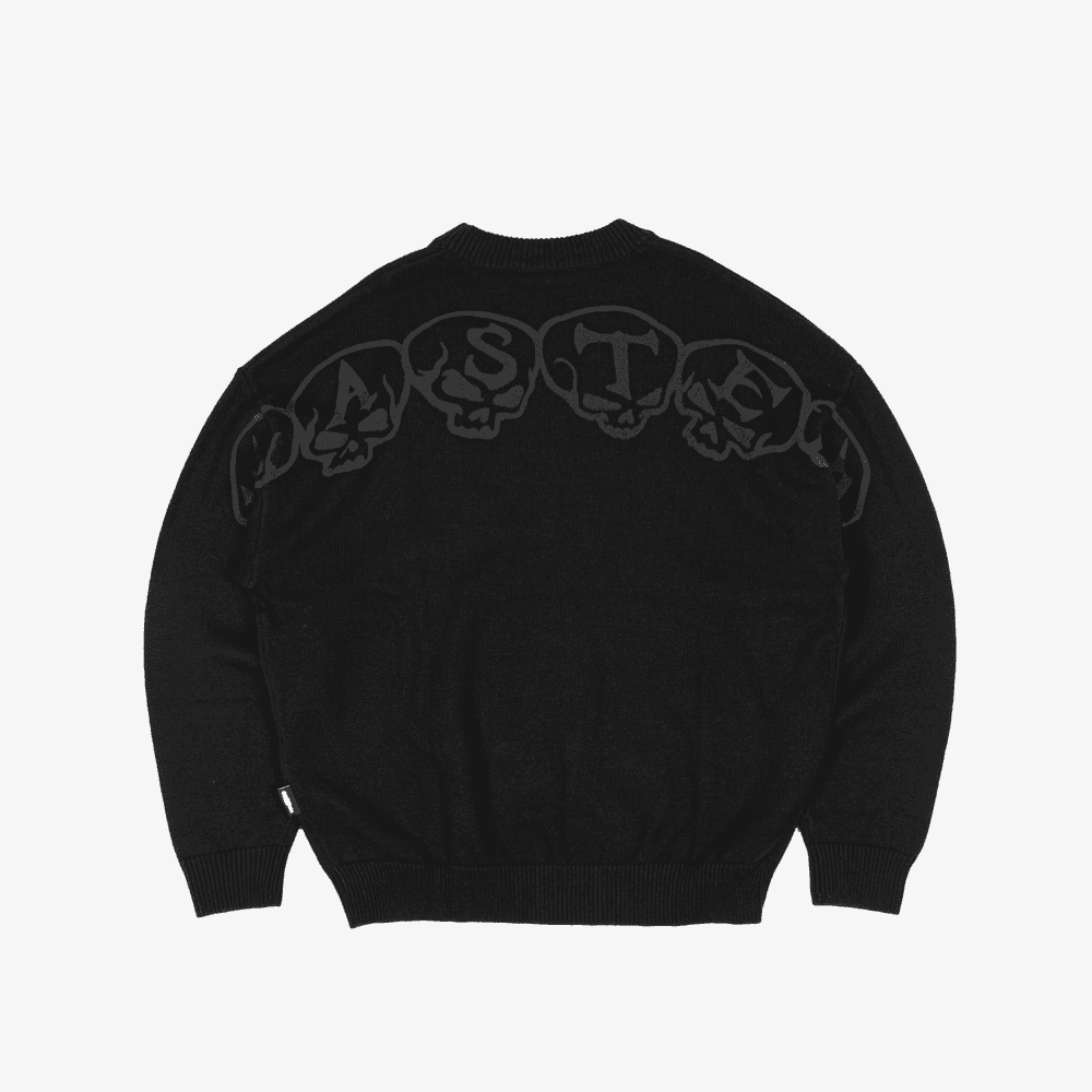 Maglione Wasted Paris Bury Black - 4