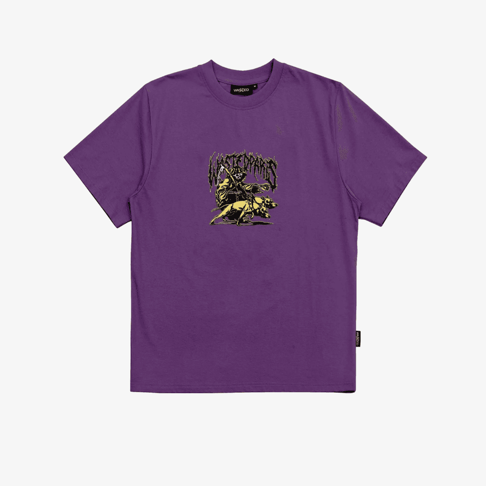 T-shirt Wasted Paris Handler Purple - 4
