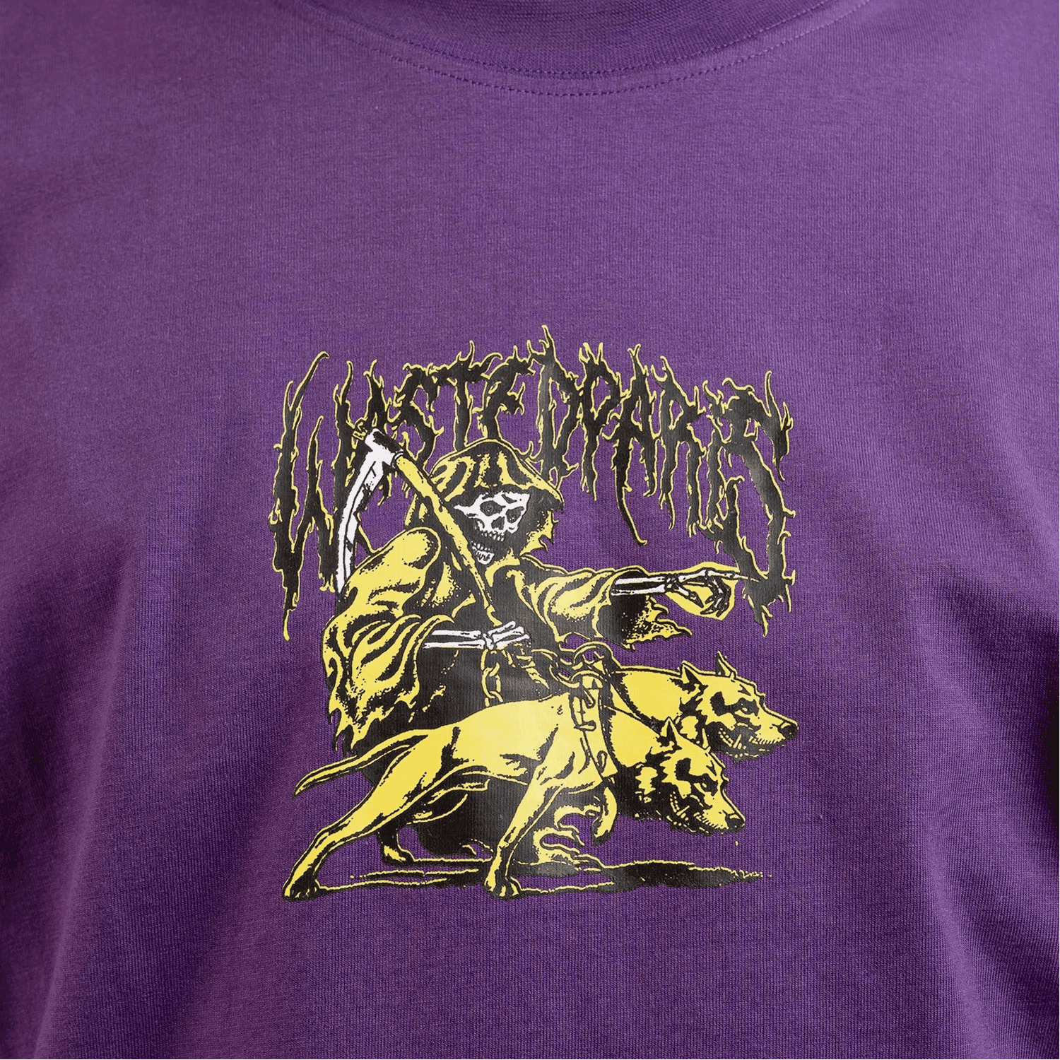 T-shirt Wasted Paris Handler Purple - 3