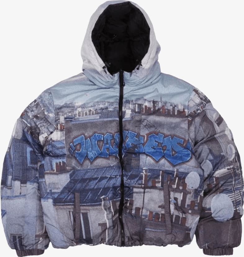 Giacca Wasted Paris Elevation Black - 2